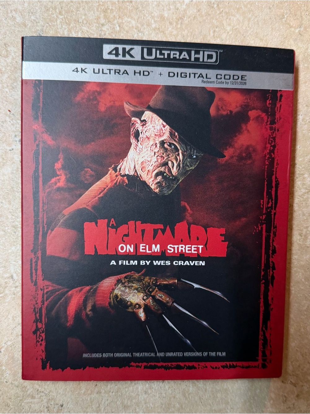 A Nightmare on Elm Street (1984) 4K Ultra HD w/ slipcover